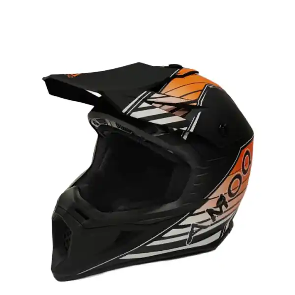 AMOQ Meteor V2 Helmet Axis Black/orange, XS Preferatul clienților