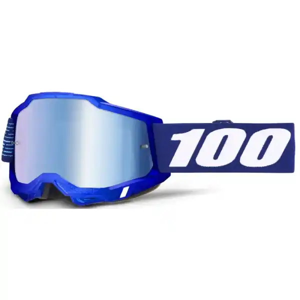 Retur gratuit Ochelari 100% Accuri 2 2028 Albastru/Lentilă Albastru Oglindă ONE SIZE