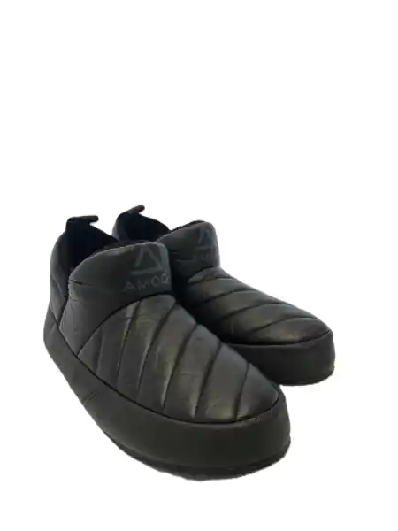 Vezi acum Pantofi de casă AMOQ Aftersnow, negru/gri, mărimea 42/43