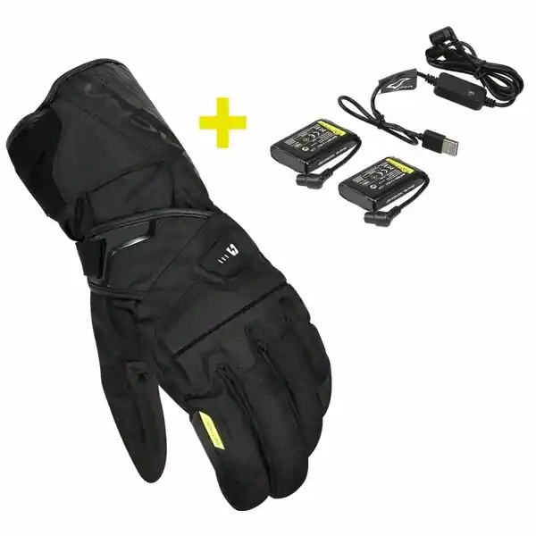 Manusi cu incalzire electrica MACNA FOTON 2.0 RTX KIT Negru L Ofertă exclusivă