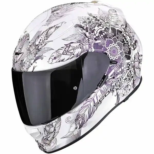 Lichidare de stoc Casca integrala SCORPION EXO-491 DREAM M Alb/Cameleon