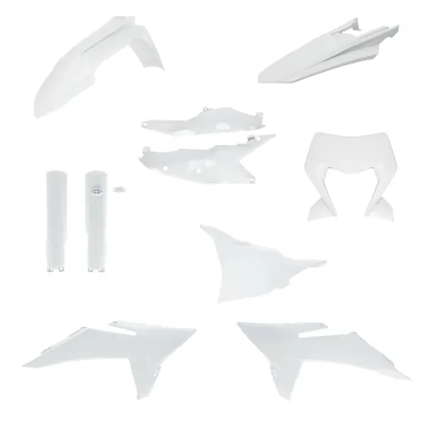 Kit complet plastice Acerbis KTM EXC 150-300/EXC-F 250-500 ‘26- Alb Promoție