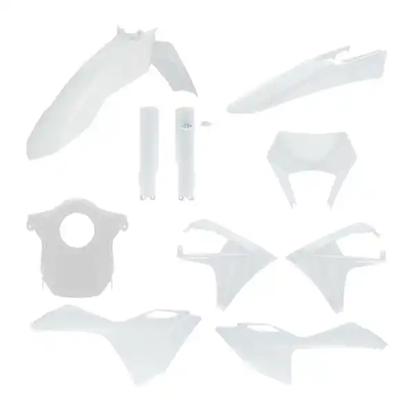 Kit complet plastice Acerbis GASGAS EC 125-300/ EC-F 250-500 ‘24-‘26 Alb Reduceri