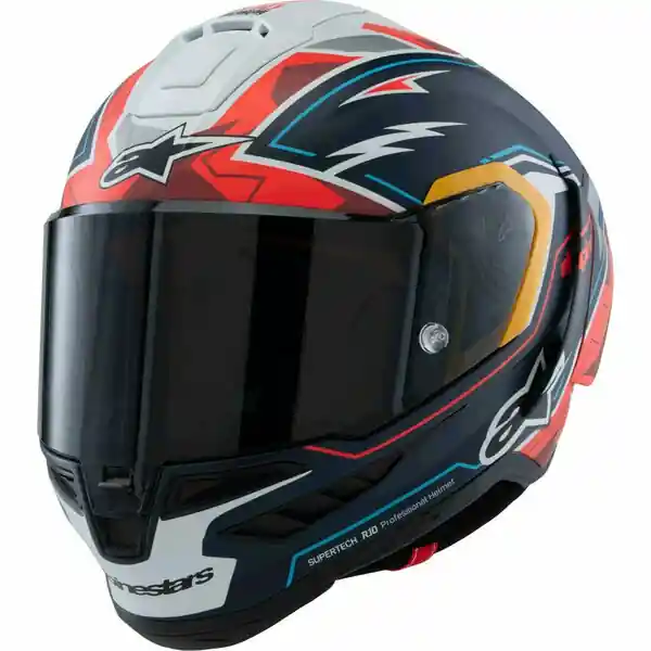 Ofertă exclusivă Casca integrala sport ALPINESTARS SUPERTECH R10 LE ACOSTA Albastru/Rosu/Alb XXL