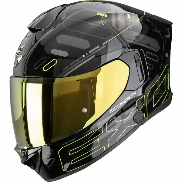 Popular Casca integrala SCORPION EXO-530 AIR FOND XXL Negru/Galben fluo
