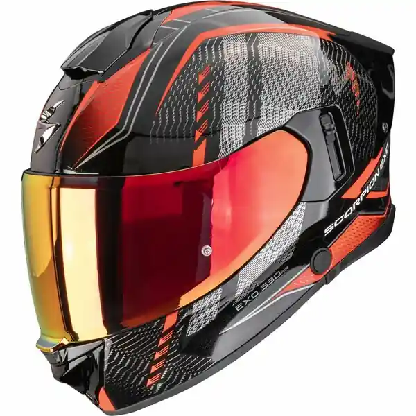 Ofertă limitată Casca integrala SCORPION EXO-530 AIR THERAS L Negru/Rosu