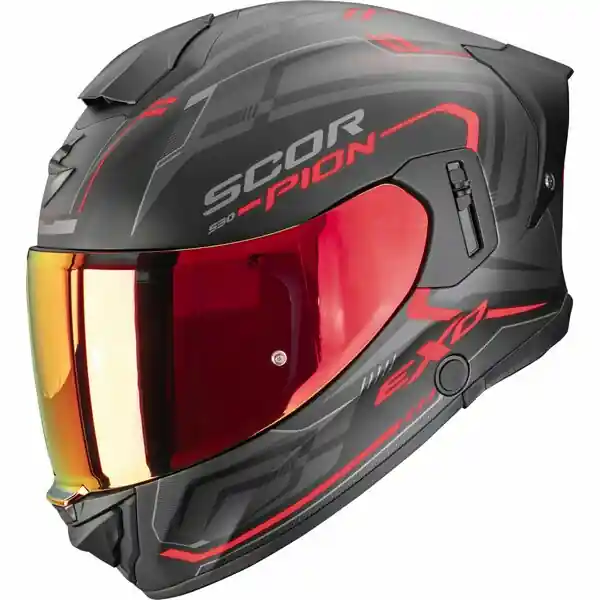 Reducere specială Casca integrala SCORPION EXO-530 AIR SLOPE XS Negru mat/Rosu