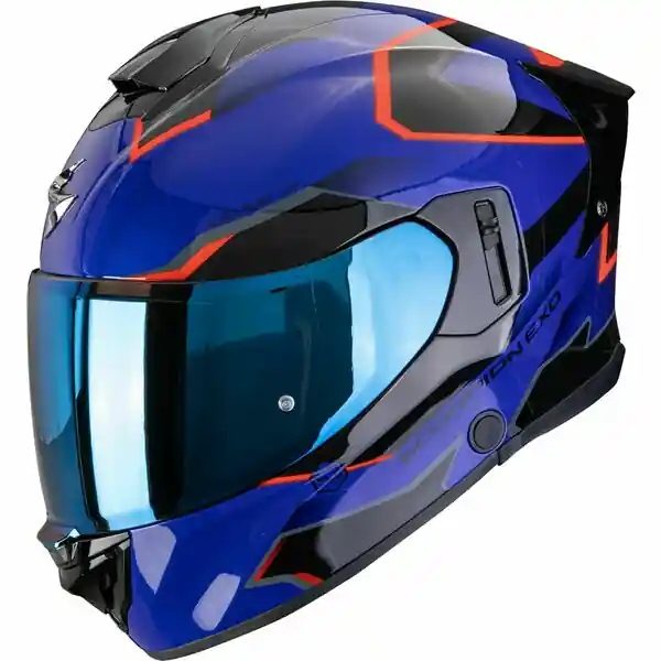 Casca integrala SCORPION EXO-530 AIR CLIP M Albastru/Negru Cumpără acum