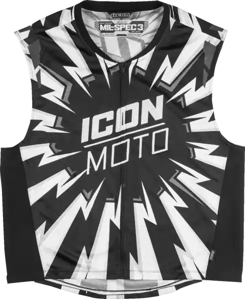 Vestă Mil-spec 3, negru, alb, 2XL/3XL Preferatul clienților