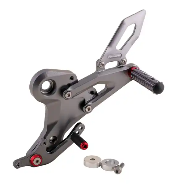 SCĂRIȚĂ STÂNGA REGLABILĂ (REARSET) – TITANIU CFMOTO Ieftin