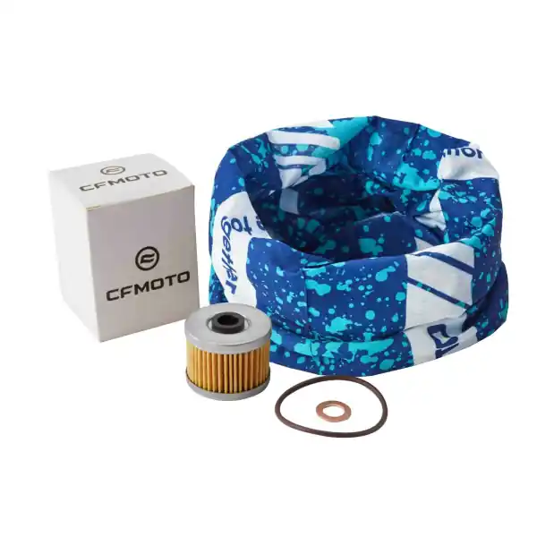 Cumpărături sigure KIT FILTRU ULEI + GARNITURĂ + BANDANĂ CFMOTO 650NK