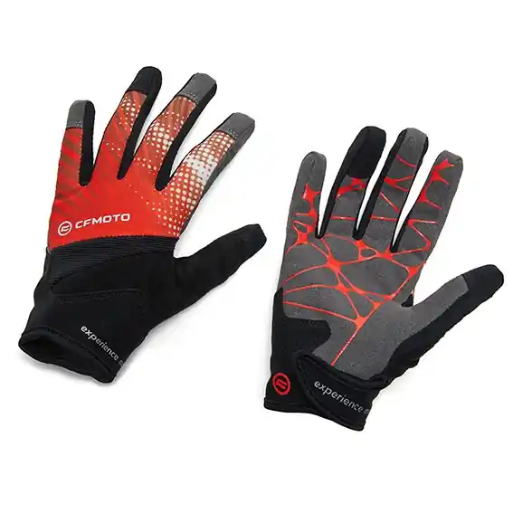 MĂNUȘI MOTO COPII MX/ENDURO CFMOTO – ROȘU/NEGRU Promoție