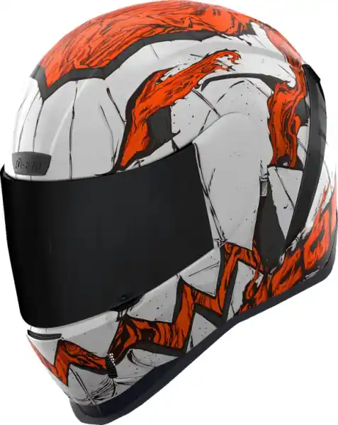 Popular Airform Trick Or Street 3 Helmet White, Orange S