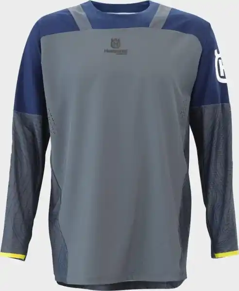 Tricou Husqvarna Gotland Grey S Chilipir