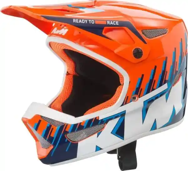 Ultima șansă Casca Copii KTM Status Blue/Orange M/49-50