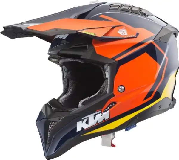 Discount Casca KTM Aviator 3 Blue/Orange XS/54