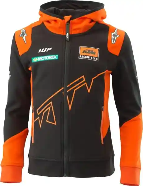 Cel mai bun preț Hanorac Copii KTM Team Black/Orange 140/8-10Y