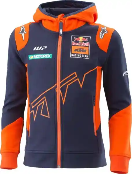 Hanorac Copii KTM Replica Team Dark Blue/Orange 104/3-4Y Reduceri