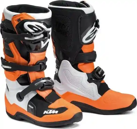 Doar azi Cizme copii KTM TECH 7S Orange/Black/White 5/38
