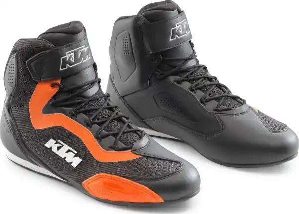 Cizme KTM FASTER 3 RIDEKNIT Black/Orange 45.5 Preț promoțional