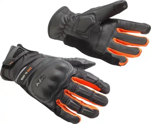 Manusi Piele KTM TOURRAIN WP Orange/Black L/10 Ofertă de sezon