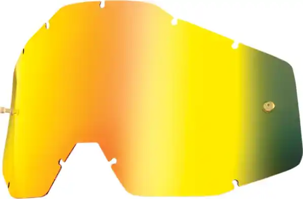Lentila ochelari 100% Racecraft/Accuri/Strata Gold Mirror Preț mic