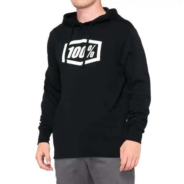 Ultima șansă Hanorac 100% Icon Essential Black/White L