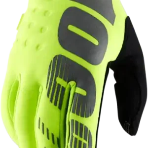 Super ofertă Manusi 100% Brisker Fluo Yellow/Black XL