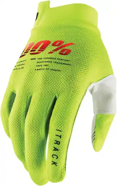 Manusi 100% iTrack Fluorescent Yellow 2XL Preferatul clienților
