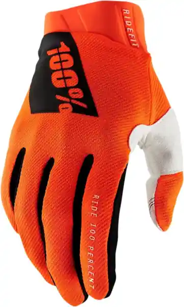 Manusi 100% Ridefit Fluo Orange 2XL Cumpără acum