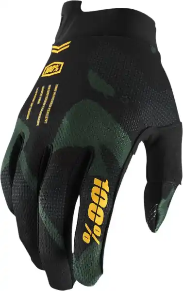 Preț redus Manusi 100% iTrack Black/Green L
