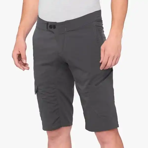 Premium Pantaloni scurti MTB 100% Ridecamp Charcoal 36