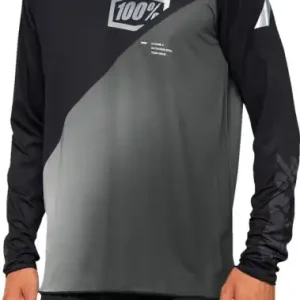 Cel mai bun preț Tricou MTB 100% R-Core Black/Gray M