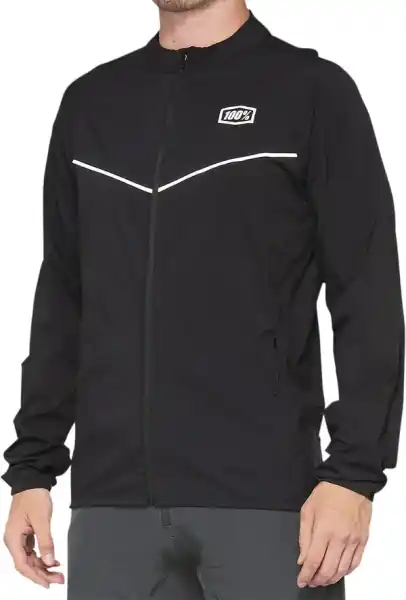 Reducere specială Jacheta MTB 100% Windbreaker Corridor Black L