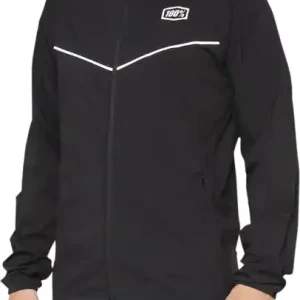 Calitate înaltă Jacheta MTB 100% Windbreaker Corridor Black S