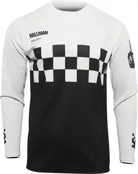 Tricou Thor Hallman Differ Black/White 3XL Lichidare de stoc