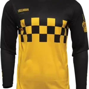Tricou Thor Hallman Differ Black/Yellow XL Reducere