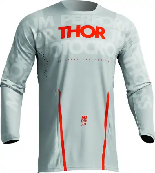 Vezi acum Tricou Thor Pulse Mono Gray/Orange XL