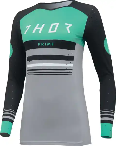 Tricou Dama Thor Prime Blaze Black/Green S Reducere de preț