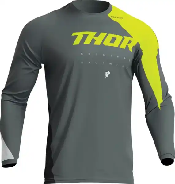 Tricou Copii Thor Sector Edge Red/White XS Mai ieftin