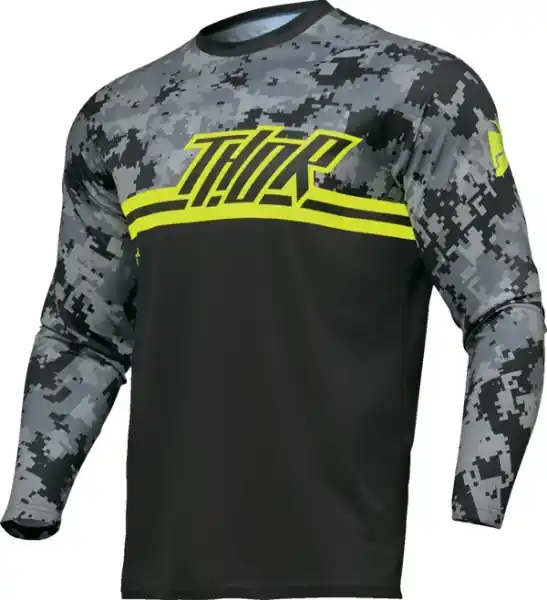 Vezi acum Tricou Copii Thor Sector Digi Black/Gray L