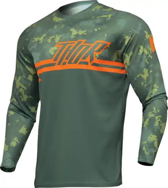 Ofertă exclusivă Tricou Copii Thor Sector Digi Green XL