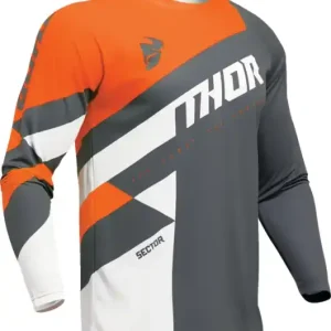 Ultima șansă Tricou Copii Thor Sector Checker Gray/Orange M