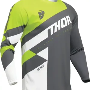 Ultima șansă Tricou Copii Thor Sector Checker Gray/Green M