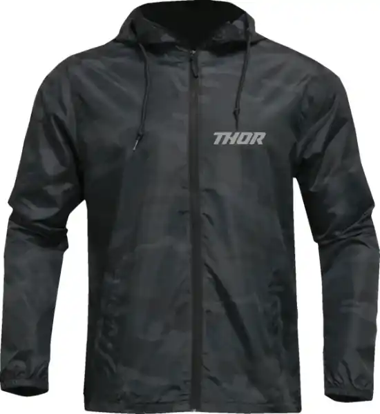 Discount Geaca Thor Caliber Windbreaker Black 2XL
