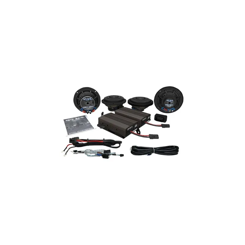 Cumpărături sigure Front & Rear Speaker Kit With 600 W Amp Black