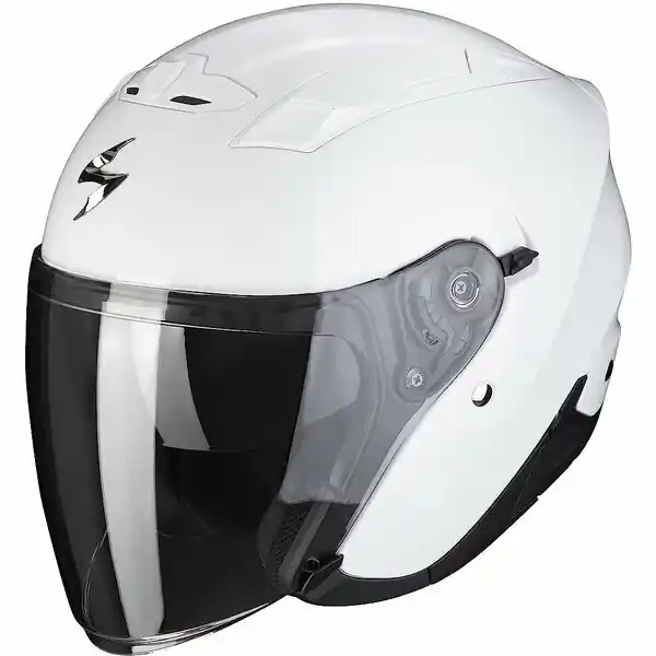 Preț redus Casca open face/jet SCORPION EXO-230 SOLID M Alb