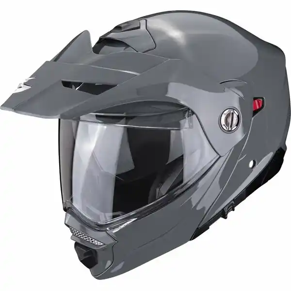Casca flip-up touring/adventure SCORPION ADX-2 SOLID L Gri Ciment Super ofertă