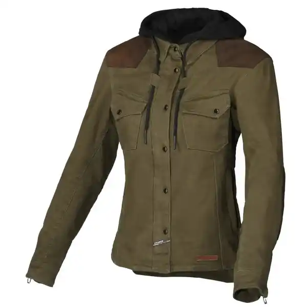Hanorac de protectie textil dama MACNA INLAND XL Bej/Maro Ofertă specială