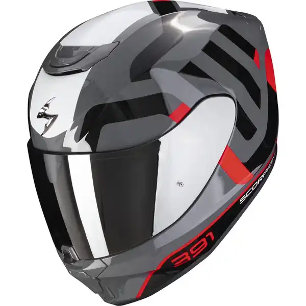 Reducere de preț Casca integrala SCORPION EXO-391 AROK Negru/Gri/Rosu L